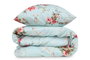 L'essentiel linge de maison Juego de funda de edredón individual - Mint